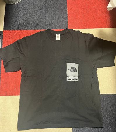 Supreme x The North Face Printed Pocket Tee "Black"
