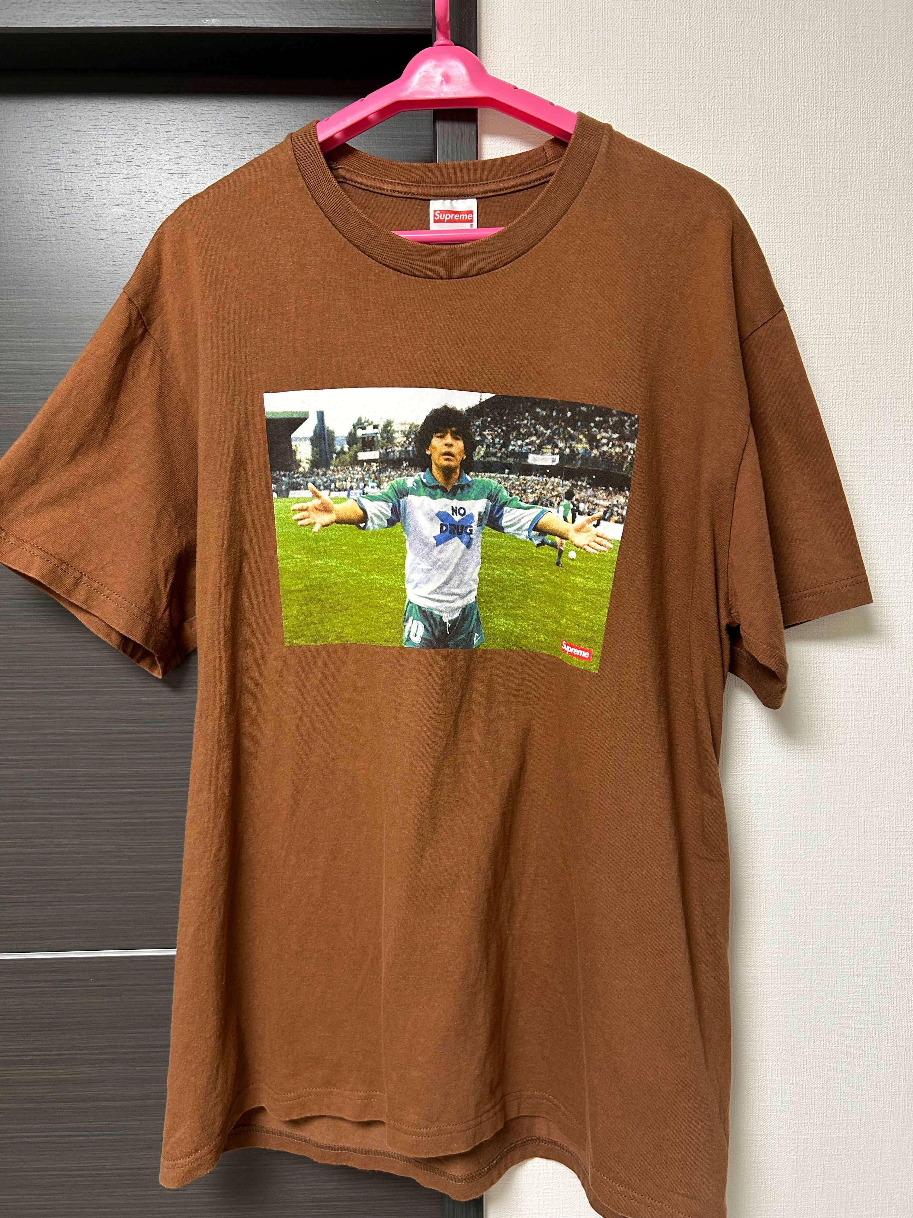 Supreme Maradona Tee "Brown"