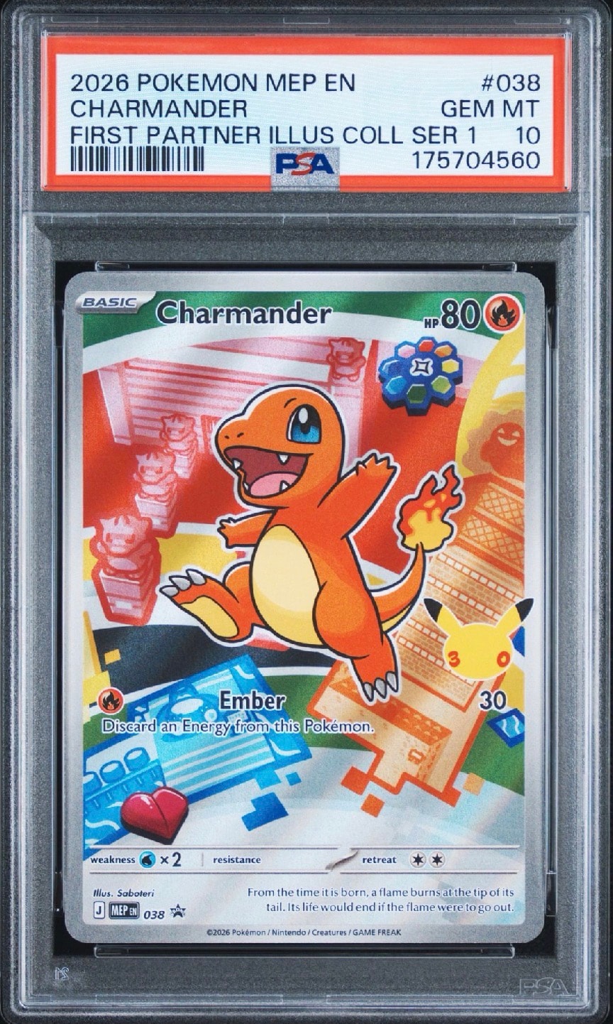 ポケモンカード 30th First Partnerファーストパートナー 英語版 ヒトカゲ P [MEP EN 038]【英語版】(メガエボリューション「ファースト