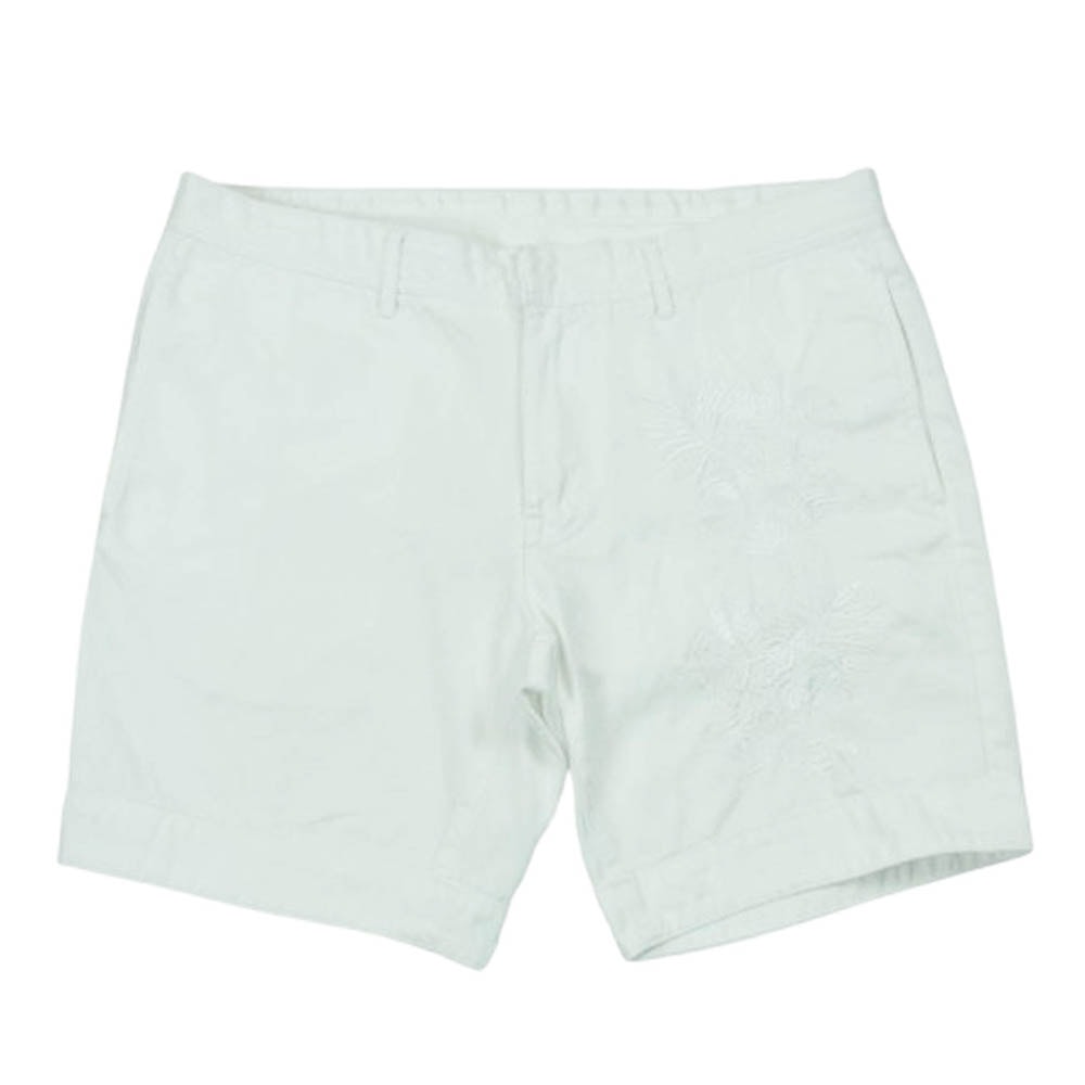Emporio Armani エンポリオ・アルマーニ ショートパンツ ショーツ ハーフ ショート パンツ コットン 中国製 ホワイト系 52【中古】