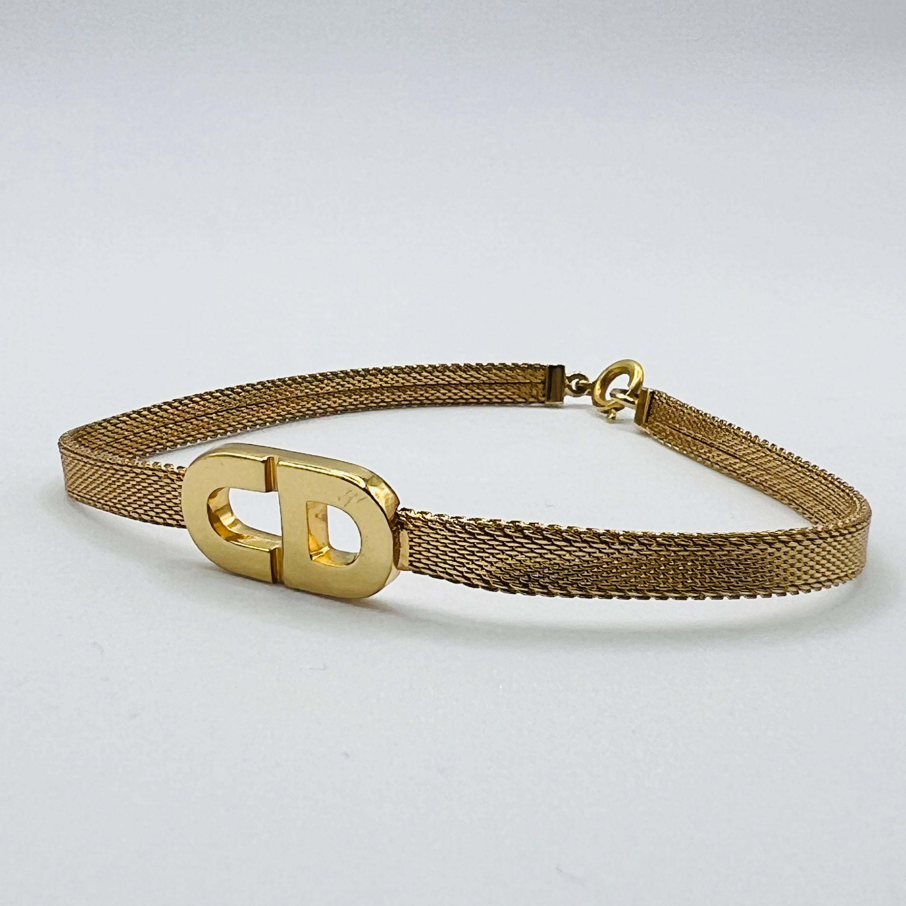Dior Logo Bracelet "Gold"