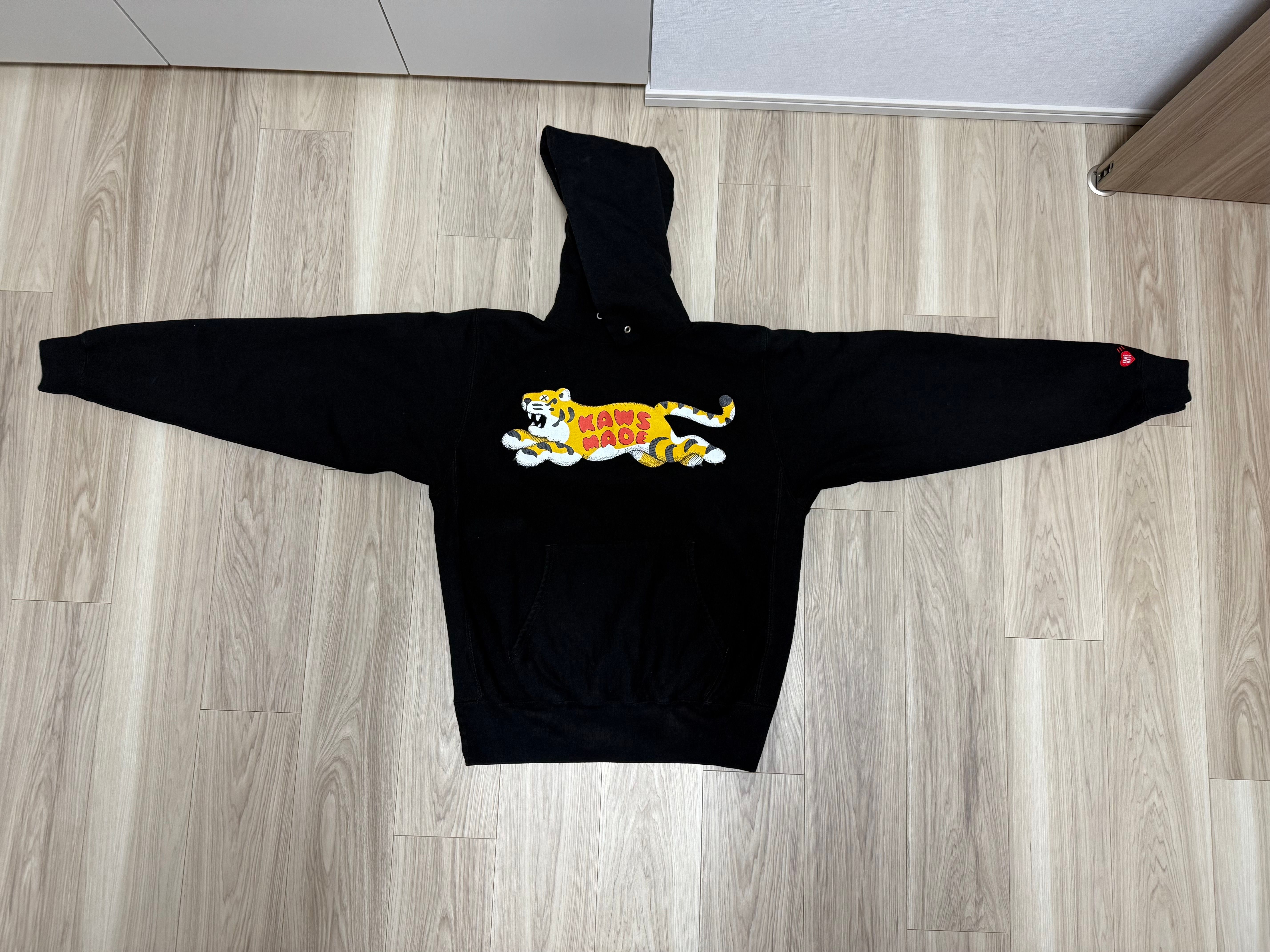 HUMAN MADE x KAWS Made Hoodie #2 "Black"
