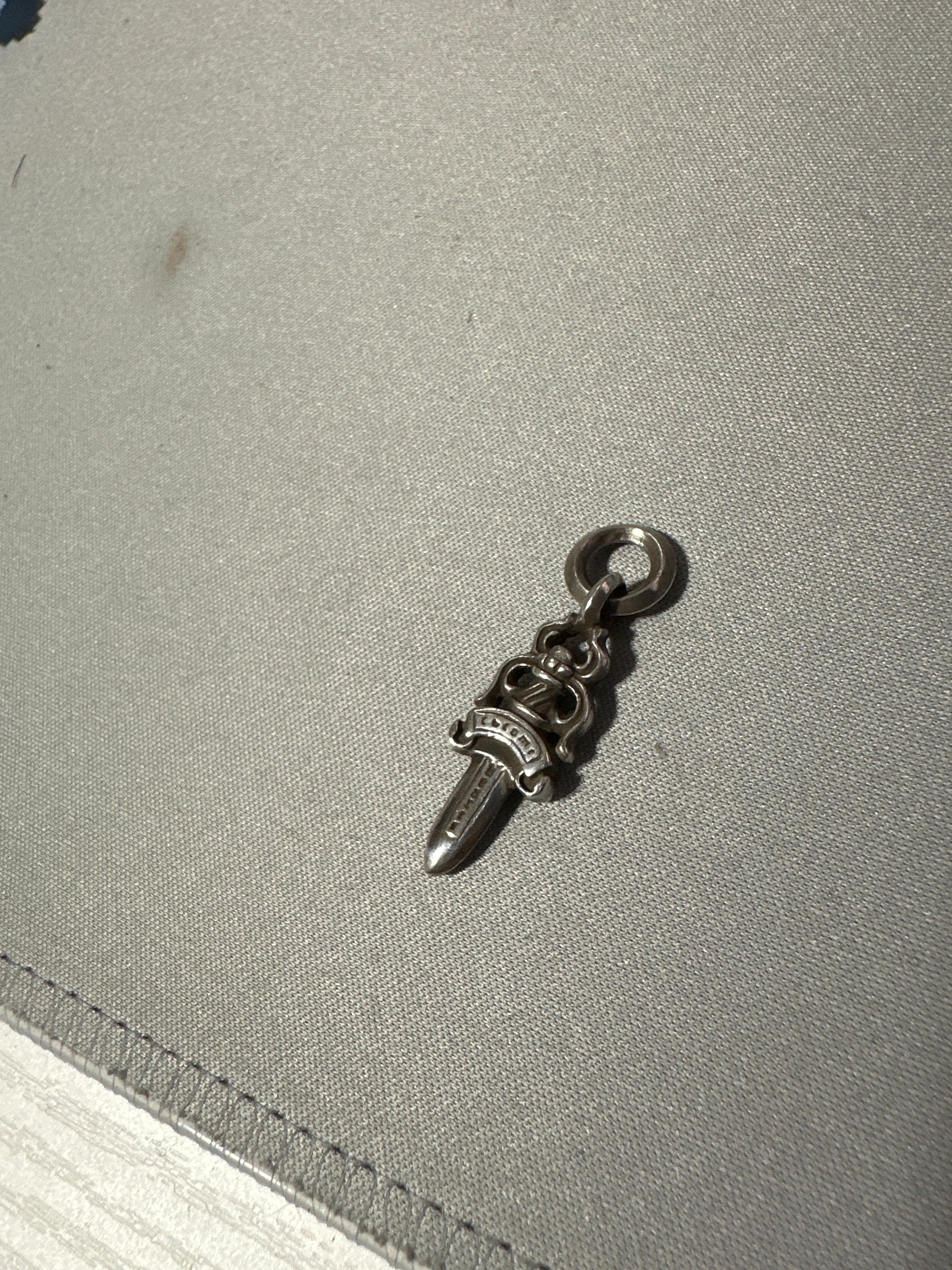 Chrome Hearts # 5 Dagger Charm "Silver"