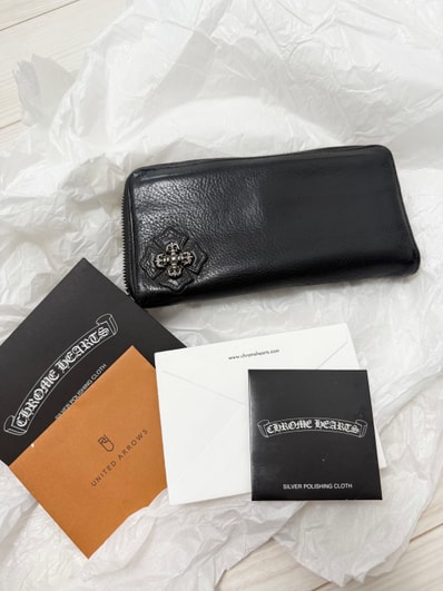 2024年購入 クロムハーツ CHROME HEARTS フィリグリープラスウォレット 財布