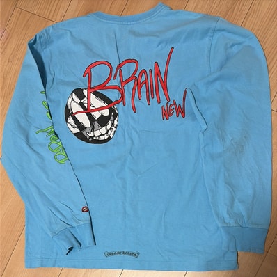 Chrome Hearts Matty Boy Blew Me L/S T-Shirt "Blue"