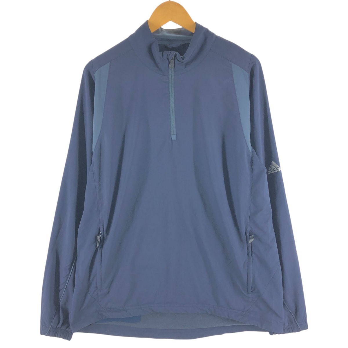 古着 00年代 アディダス adidas ハーフジップ ウォームアッププルオーバー メンズM相当/eaa492776