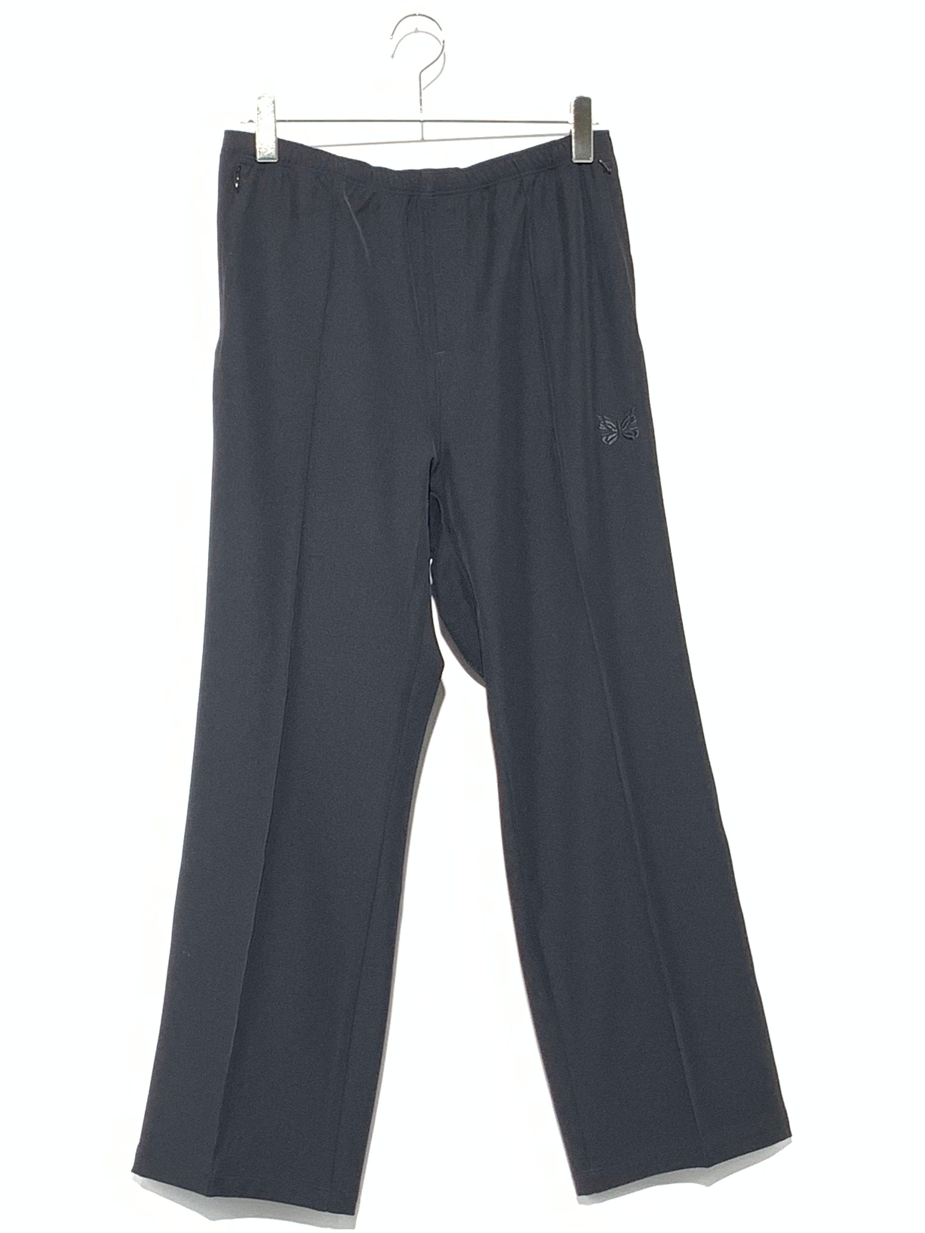 Needles W.U. Straight Pant - Pe/R/Pu Cavalry Twill "Black"