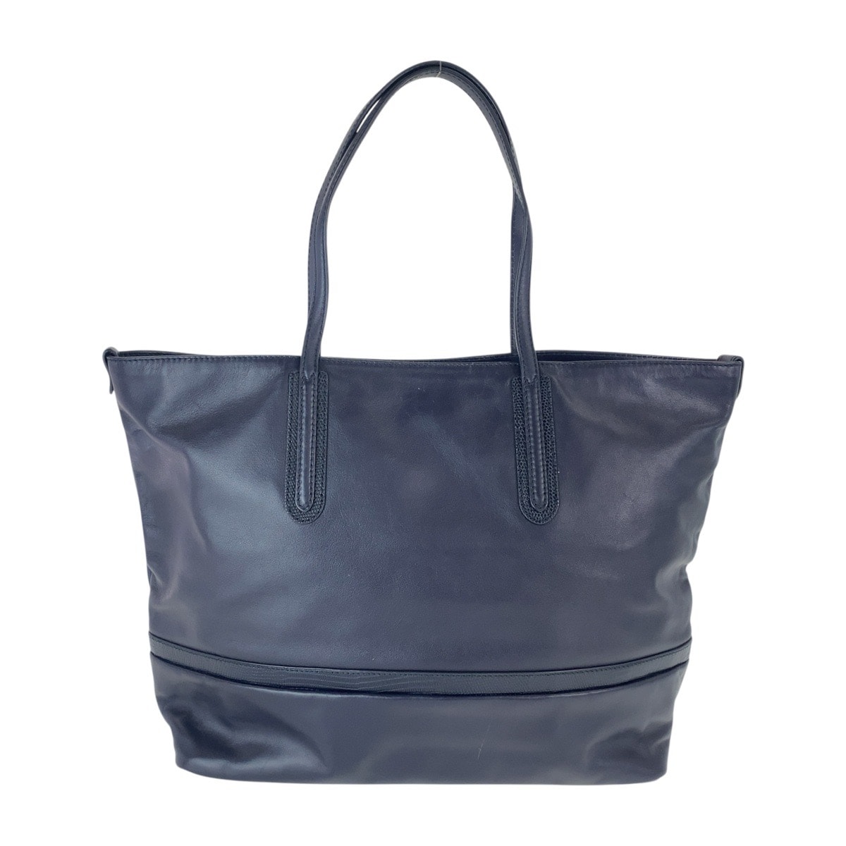 B (目立った傷や汚れなし)】美品 BALLY バリー ネイビー ゴールド金具