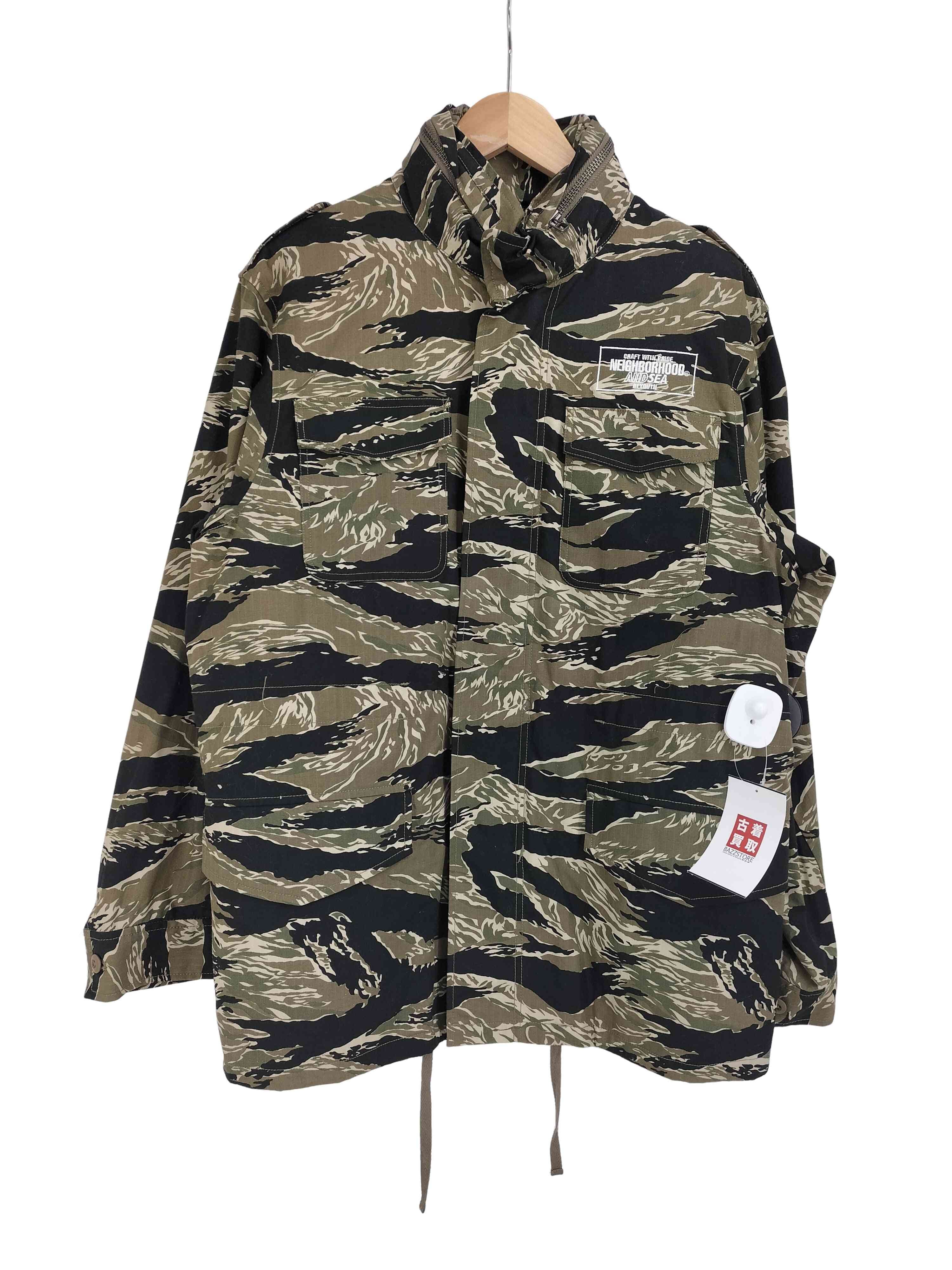 CAMOUFLAGE M-65 JACKET【1140117717121】