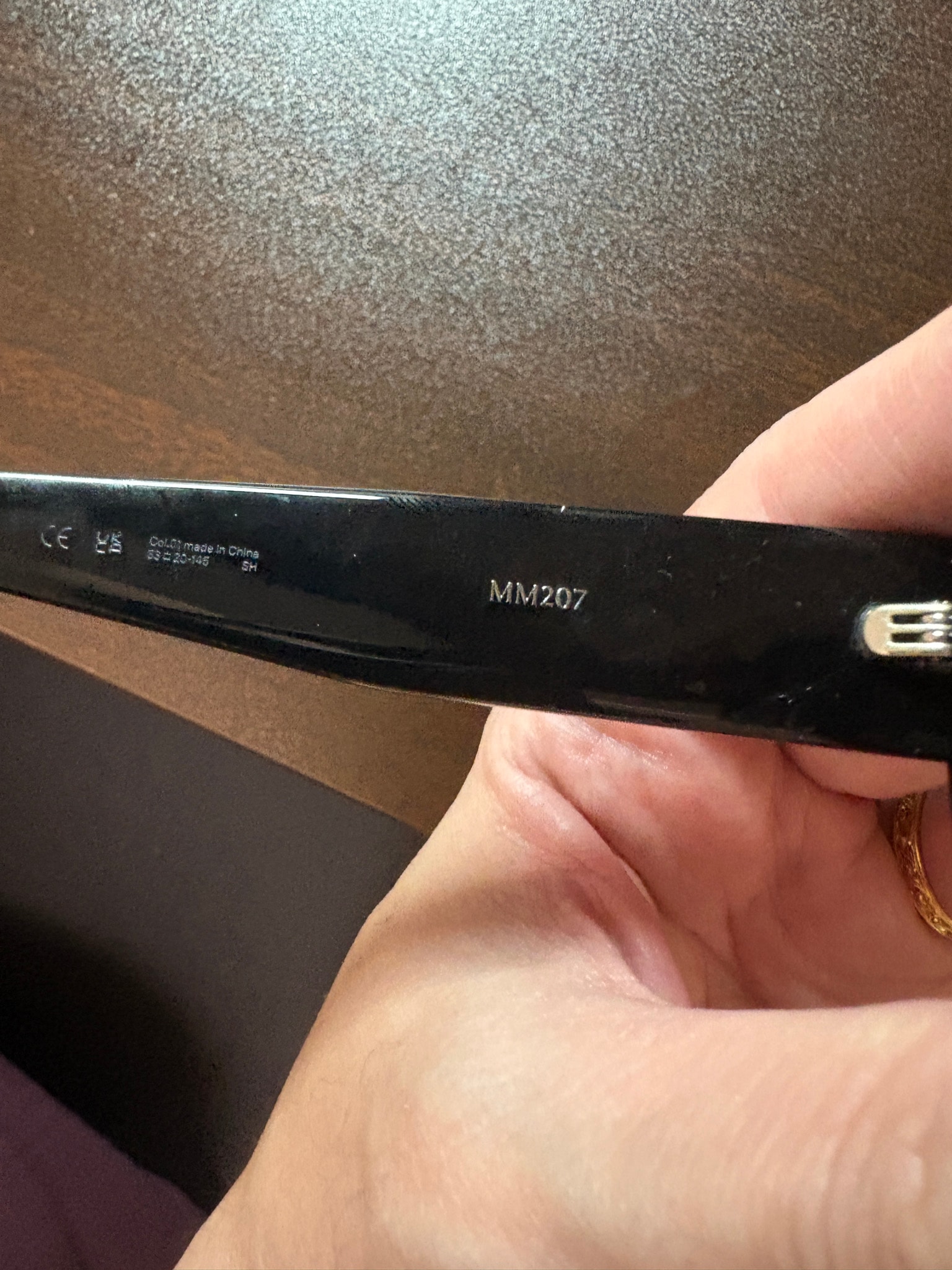 Gentle Monster x Maison Margiela MM207 01 "Black"