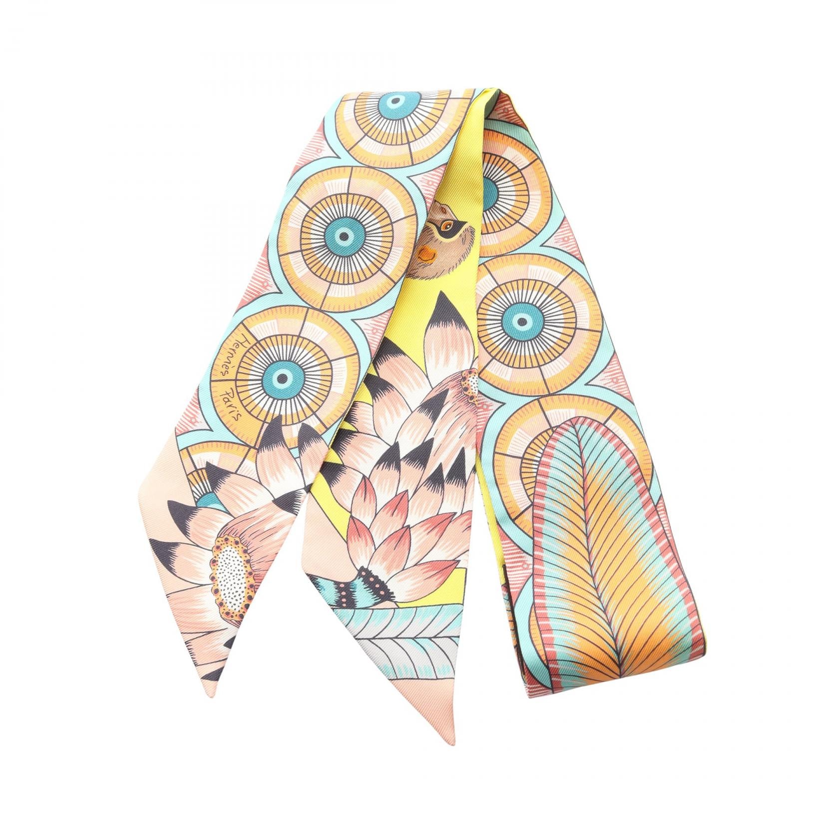 C (やや傷や汚れあり)】エルメス HERMES ツイリー THE SAVANA DANCE