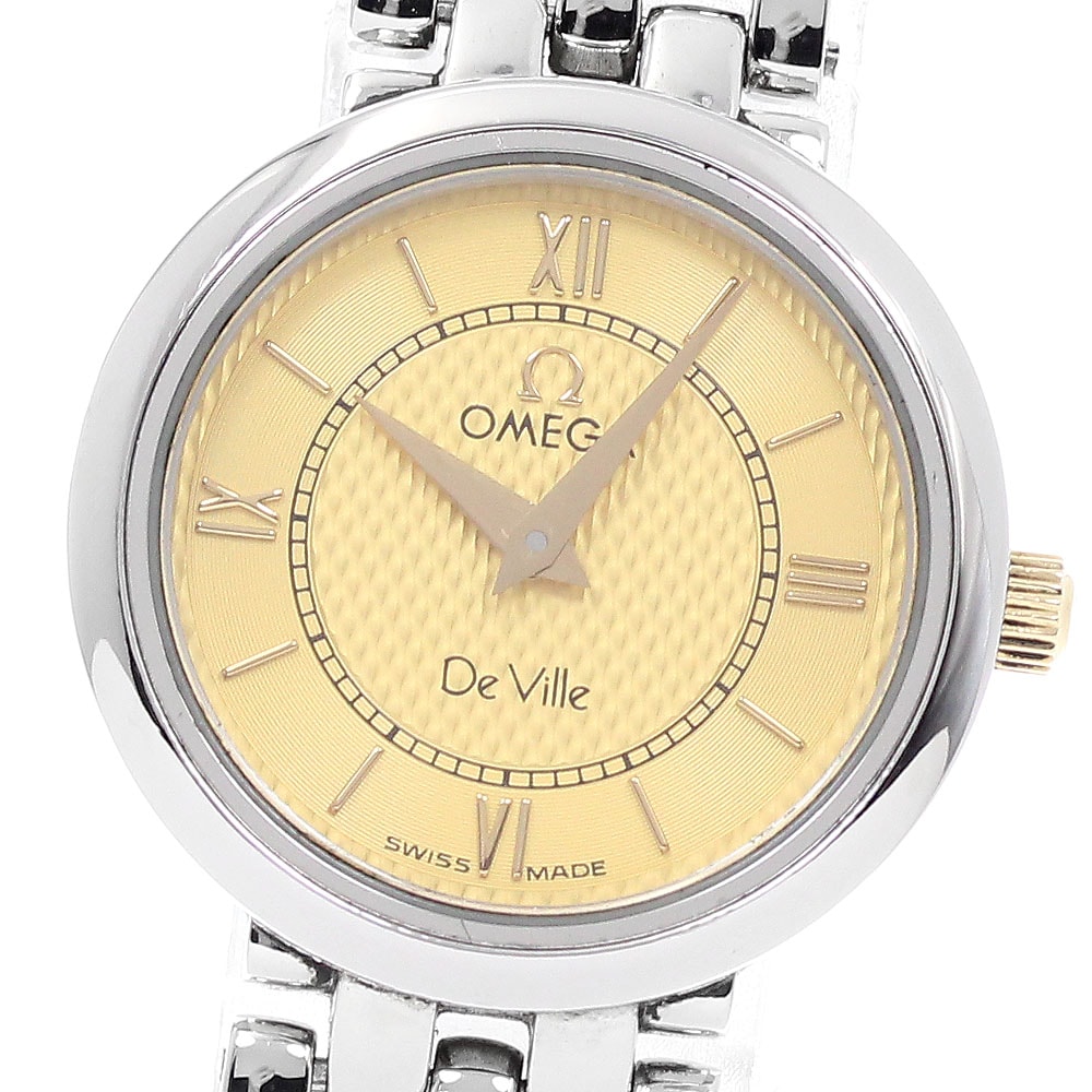 オメガ OMEGA デビル プレステージ クォーツ レディース _944152