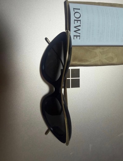 LOEWE Whirl Sunglasses "Black"