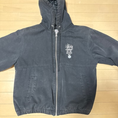 Stussy Canvas Insulated Work Jacket "Black"