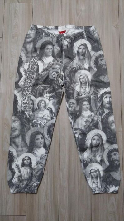 Supreme Jesus and Mary Sweatpant "Grey"