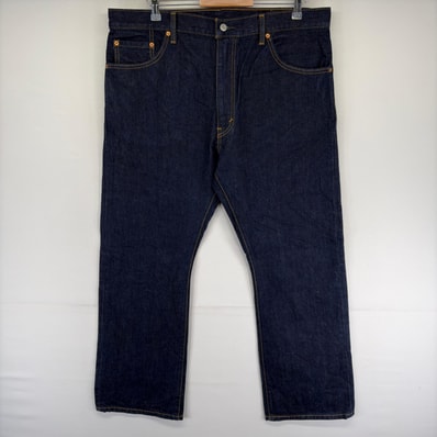 古着 リーバイス Levi's デニム パンツ 517 5ポケット ブーツカット フレア ジーンズ ジーパン ジップフライ w38 L30 ブルー系 メンズ