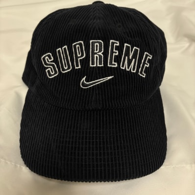 Supreme / Nike Arc Corduroy 6-Panel "Black"