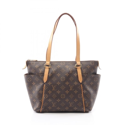 ルイ・ヴィトン LOUIS VUITTON トータリーPM モノグラム トートバッグ バッグ PVCコーティングキャンバス レザー レディース ブラウン系 M56688 【中古】