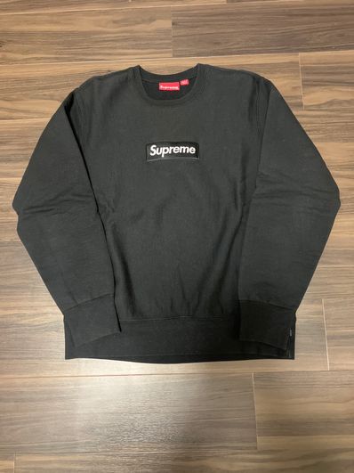 Supreme Box Logo Crewneck Sweatshirt "Black" (18FW)