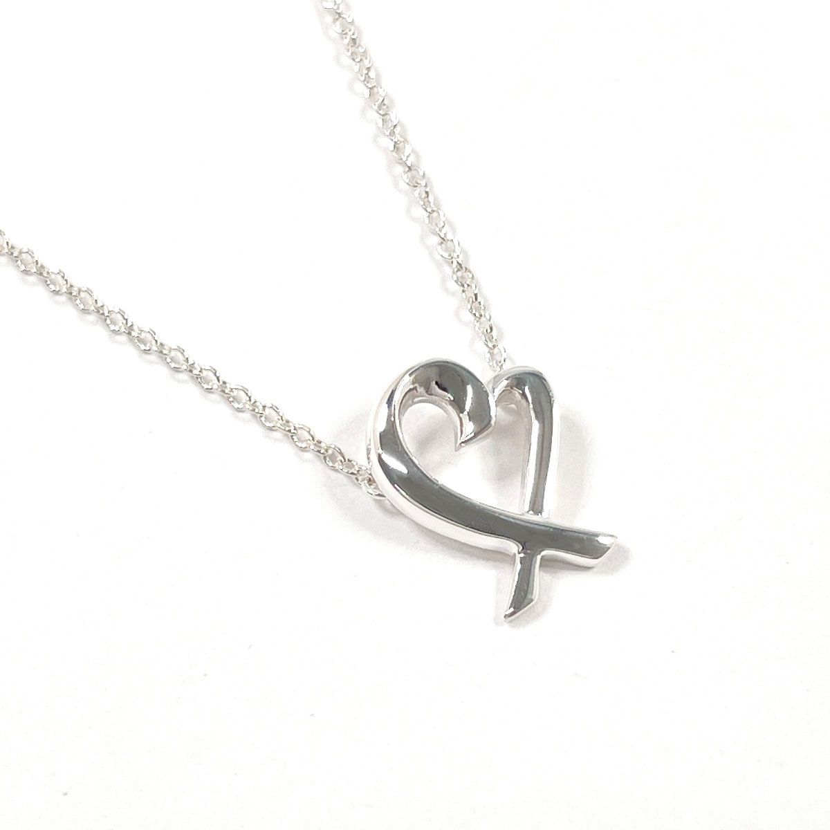 ティファニー ネックレス ラビングハート パロマピカソ  シルバー