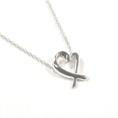 ティファニー ネックレス ラビングハート パロマピカソ シルバー