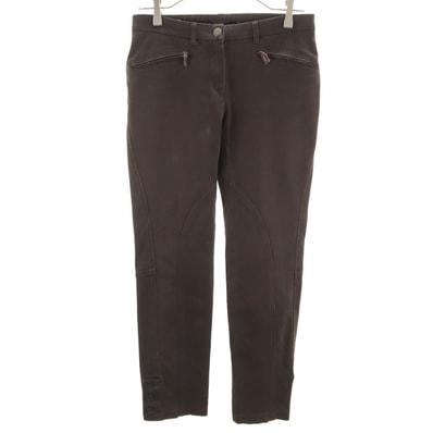 MAX MARA WEEK END LINE マックスマーラウィークエンドライン スリムパンツ 36 チャコールブラウン