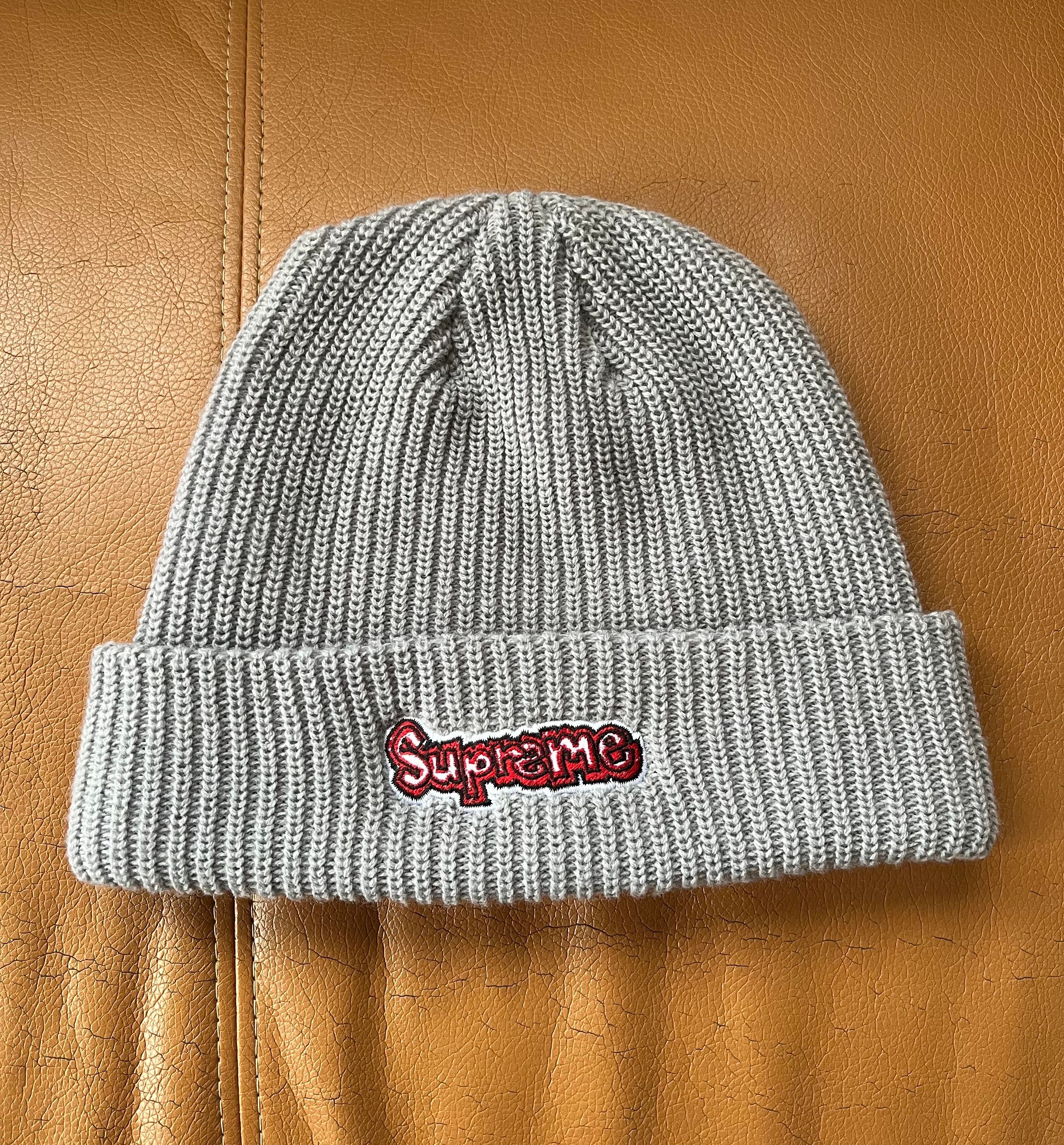 Supreme Gonz Logo Beanie "Grey"