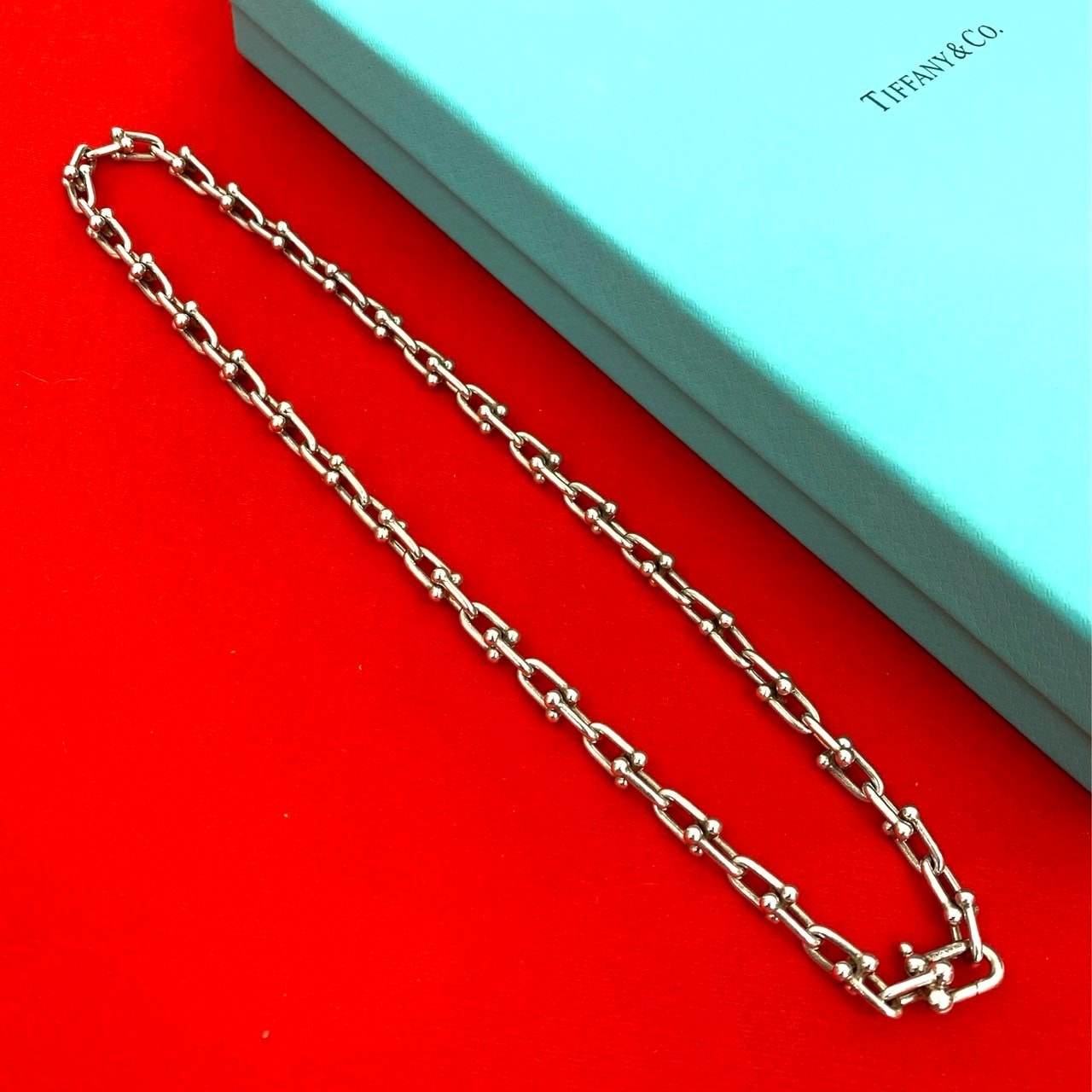 TIFFANY&Co. ティファニー スモール リンク ネックレス シルバー925 ネックレス シルバー
03960