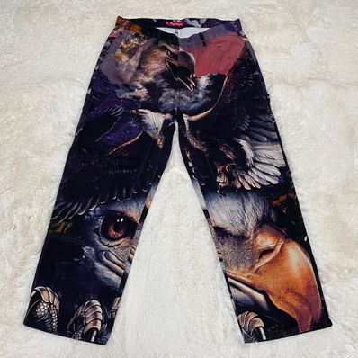 Supreme Eagle Double Knee Denim Painter Pant "Pink"