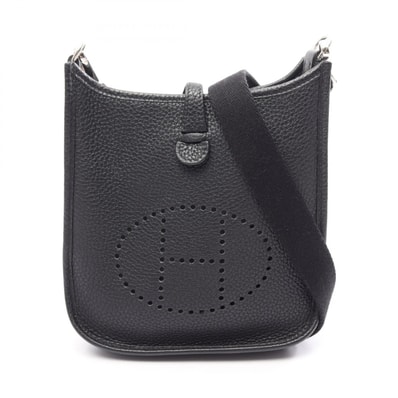 エルメス HERMES エヴリンアマゾンTPM ショルダーバッグ バッグ トリヨンクレマンス トリヨンクレマンス Y刻印(2020年製造) レディース ブラック系 【中古】