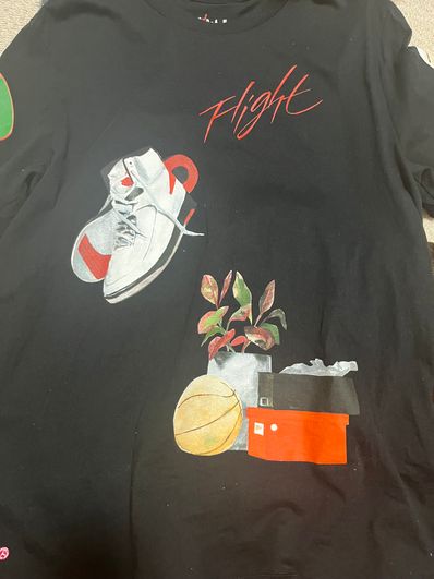 Jordan Artist Series By Jacob Rochester Men's Graphic Tee "Black"