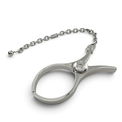 極美品 エルメス ストラップ FILOU フィルー シルバー レディース