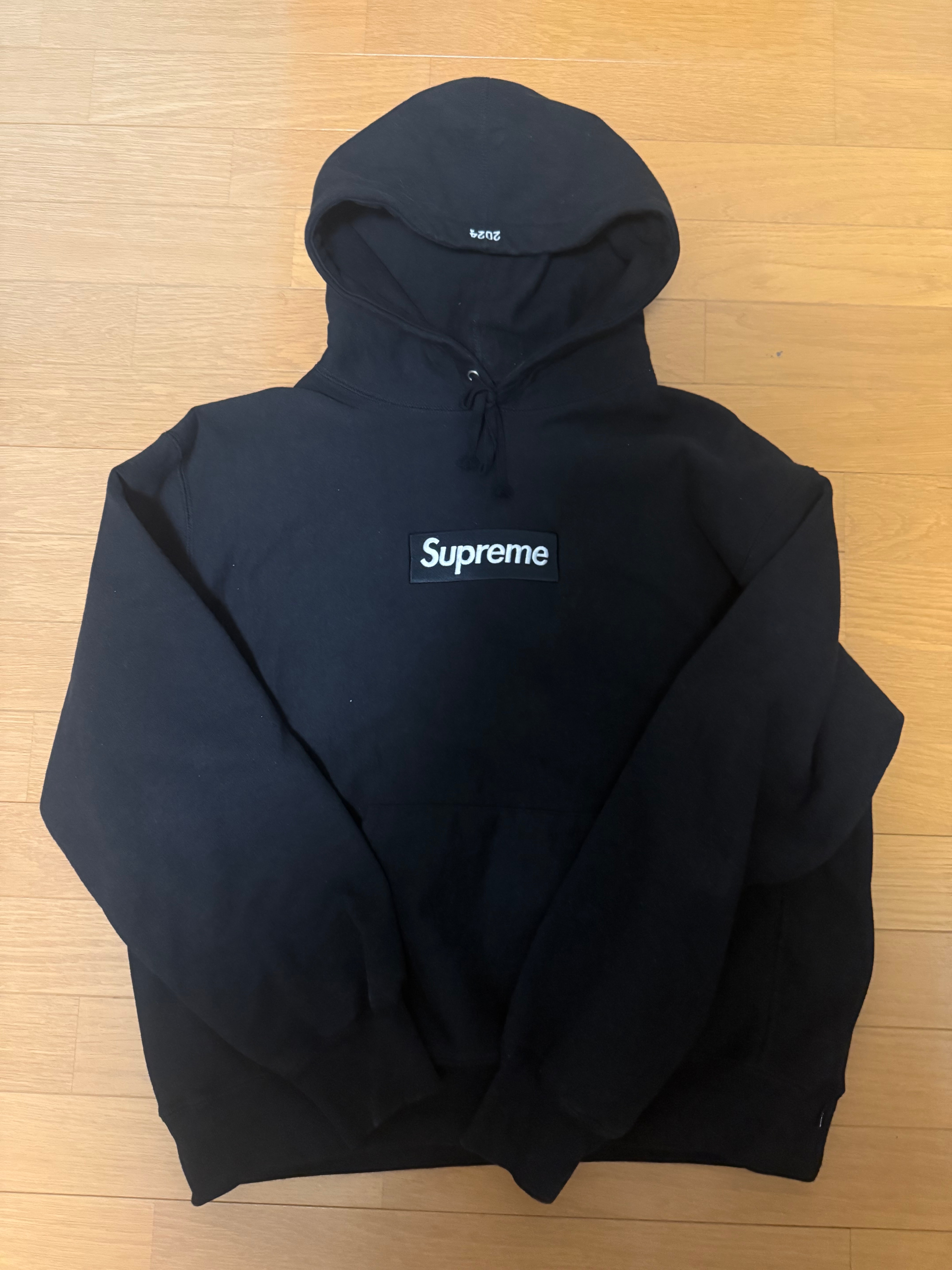 Supreme Box Logo Hooded Sweatshirt "Black" (24FW)