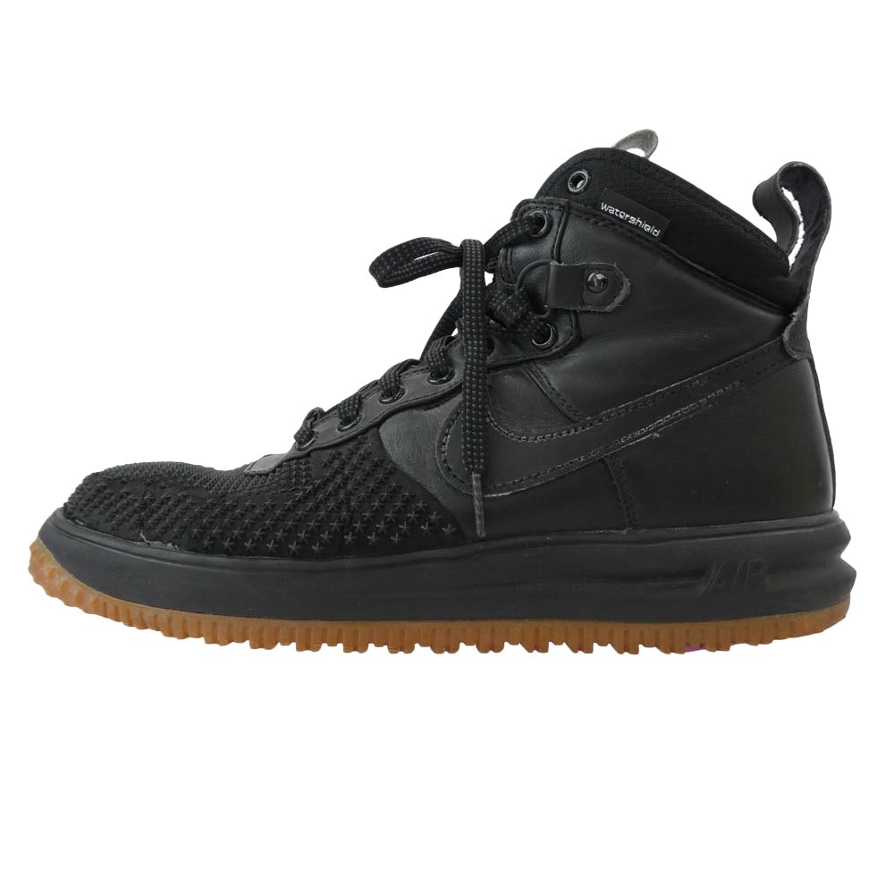 NIKE ナイキ スニーカー 805899-003 Lunar Force 1 Duckboot ルナフォース1 ダックブーツ スニーカー ブラック系 27.5cm【中古】