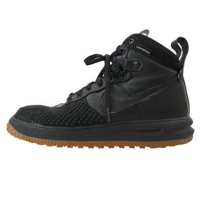 NIKE ナイキ スニーカー 805899-003 Lunar Force 1 Duckboot ルナフォース1 ダックブーツ スニーカー ブラック系 27.5cm【中古】