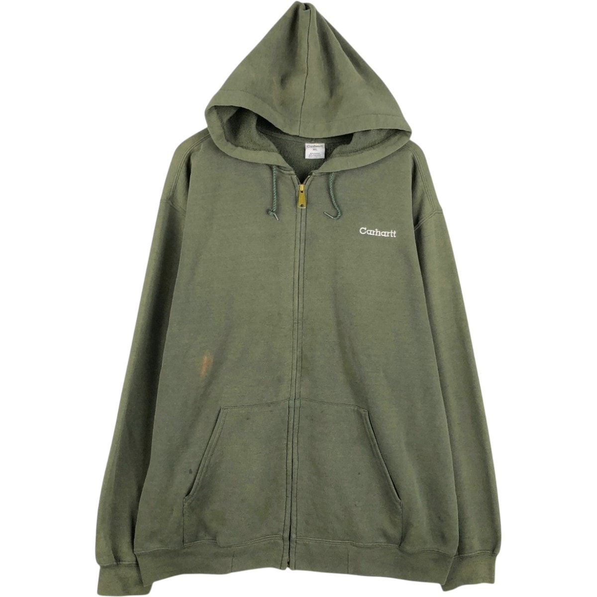 古着 カーハート Carhartt スウェットフルジップパーカー メンズXL相当/eaa675930