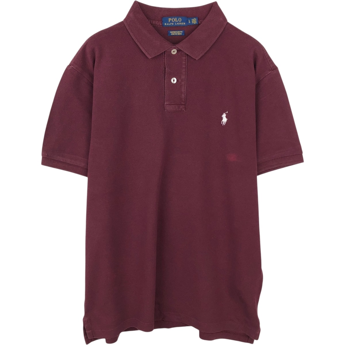 古着 ラルフローレン Ralph Lauren POLO RALPH LAUREN CUSTOM SLIM FIT 半袖 ポロシャツ メンズL相当/eaa644302
