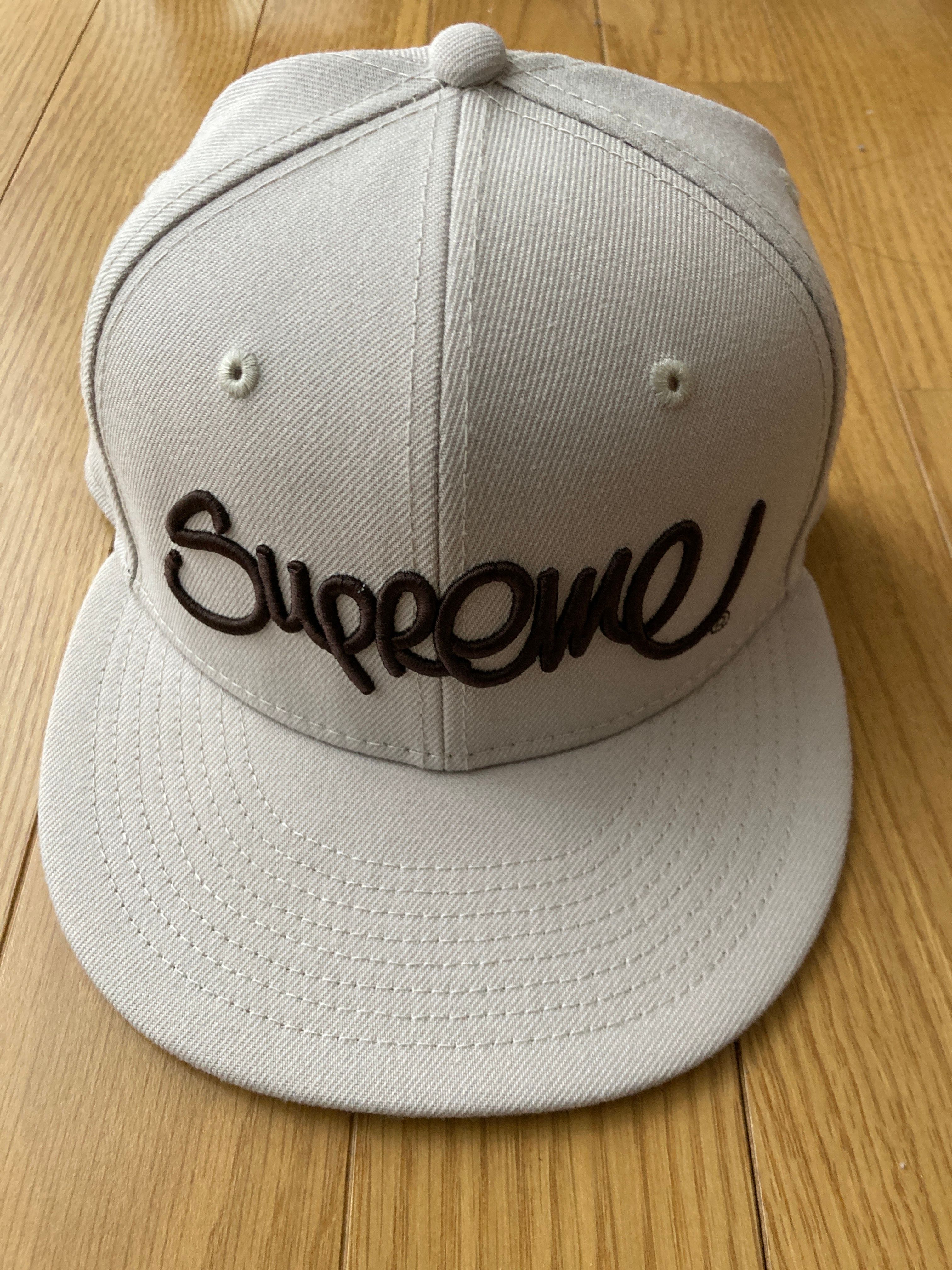 Supreme Handstyle New Era "Stone"