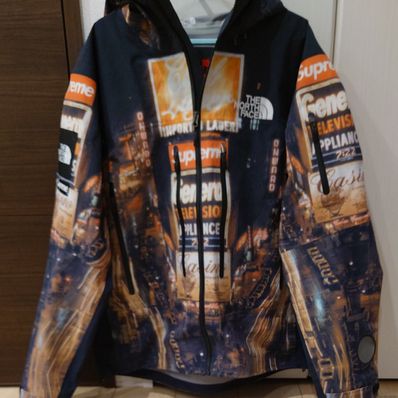 Supreme x The North Face Taped Seam Shell Jacket "Times square" NP52207I x NF0A82RK