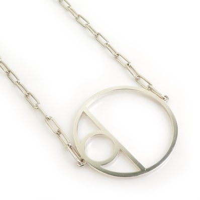 エルメス HERMES ネックレス シェーヌダンクルヘーム シルバー925 シルバー ユニセックス【中古】 90140a