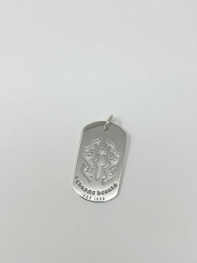 Chrome Hearts D Tag LRG Dagger "Silver"