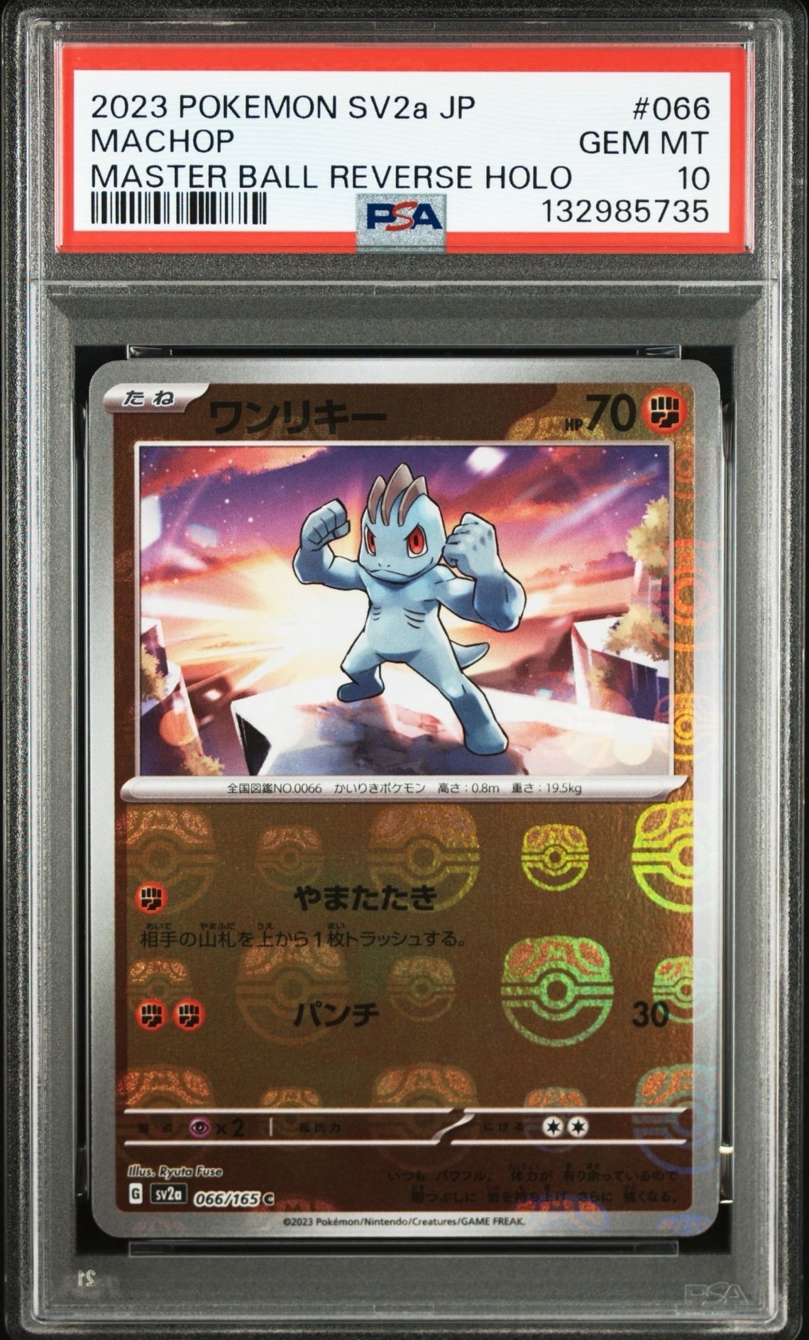 PSA10マスターボール 3連番　ワンリキー　ゴーリキー　カイリキー マスボ psa10 3連番 - メルカリ