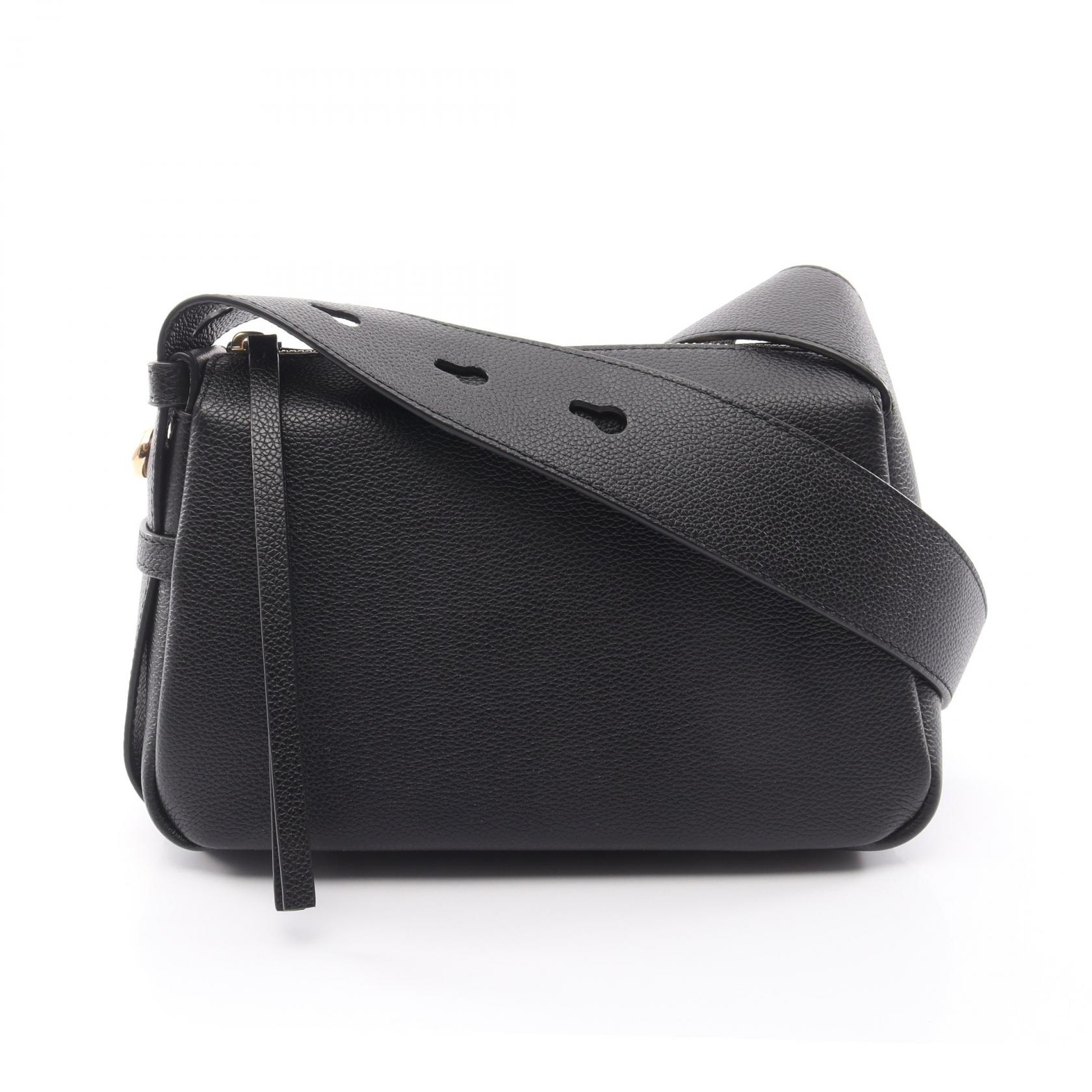 トリーバーチ Tory Burch ROMY SMALL ロミー スモール ショルダーバッグ バッグ レザー レディース ブラック系 176674001 【新品】