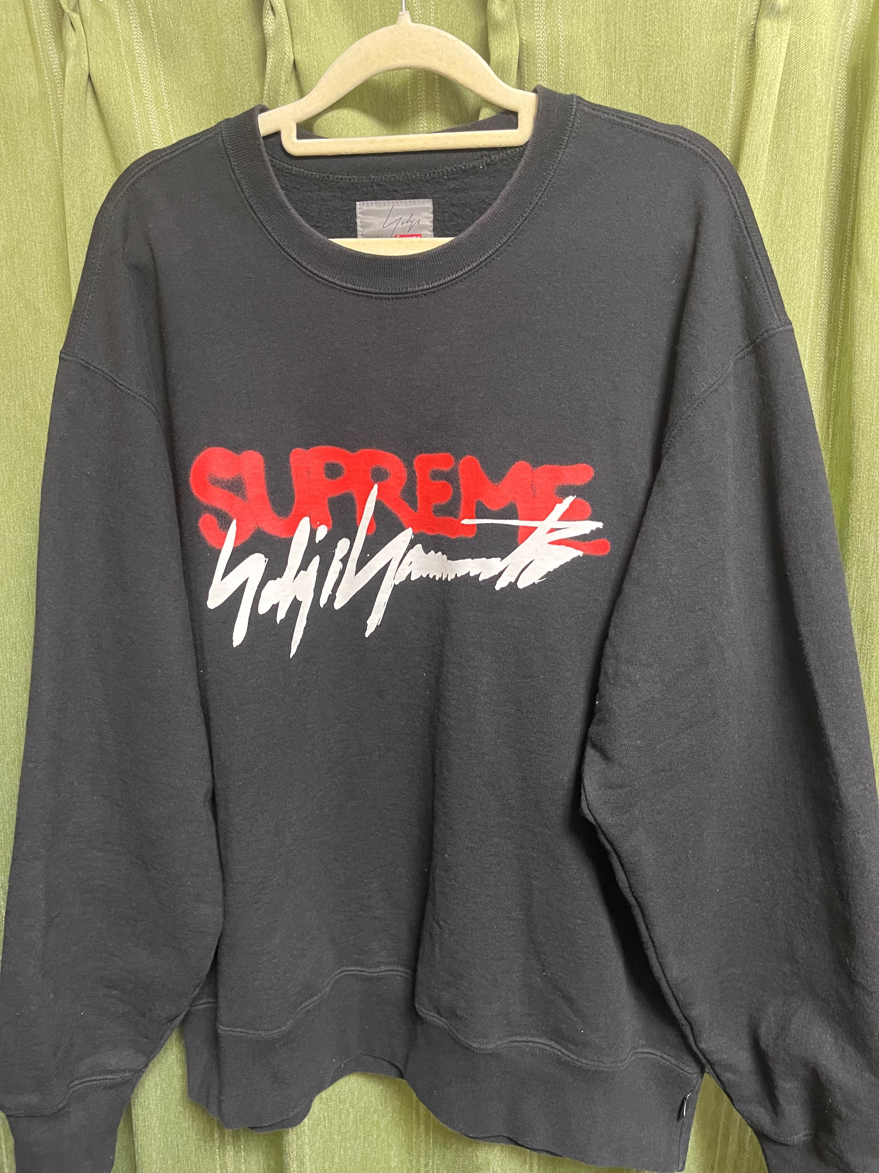 Supreme x Yohji Yamamoto Crewneck "Black"