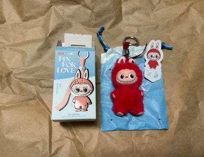 POP MART THE MONSTERS (LABUBU) Pin for Love Series-Vinyl Plush Pendant (N-Z) X