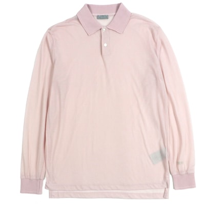 極美品 ディオール オム
長袖ポロシャツ ピンク メンズ S 243J831A0800