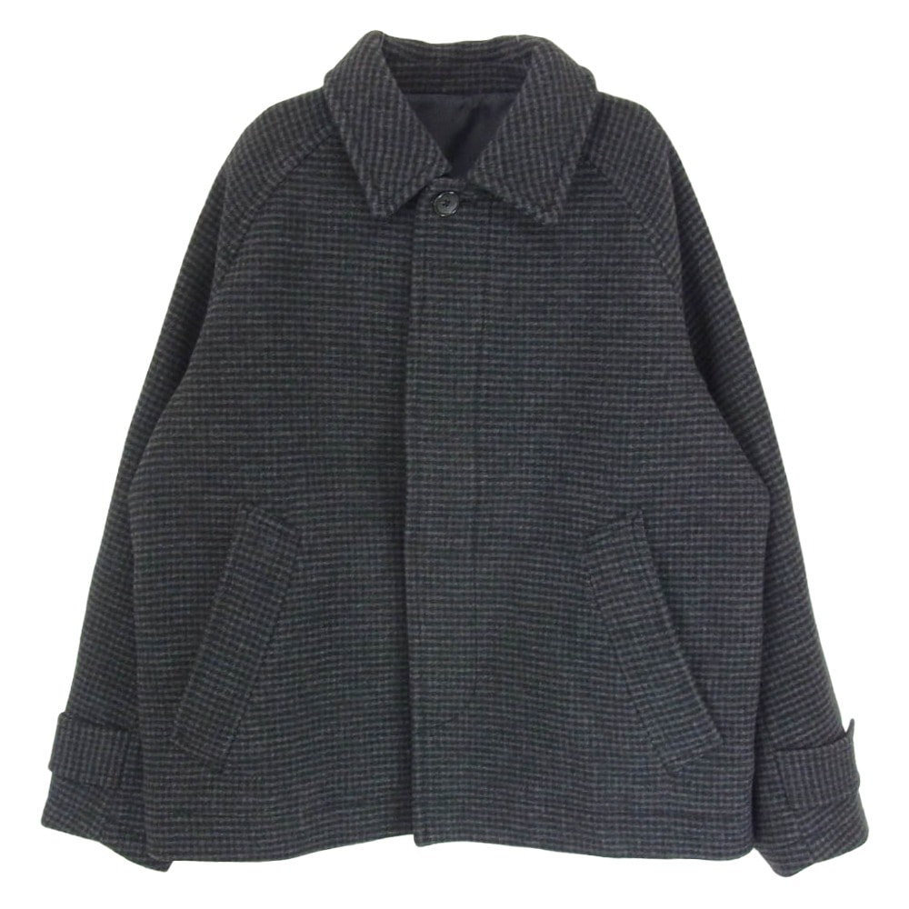 JOURNAL STANDARD ジャーナルスタンダード ブルゾン 24-011-600-5470-3-0 チェック柄 ウール ブルゾン グレー系 S【美品】【中古】