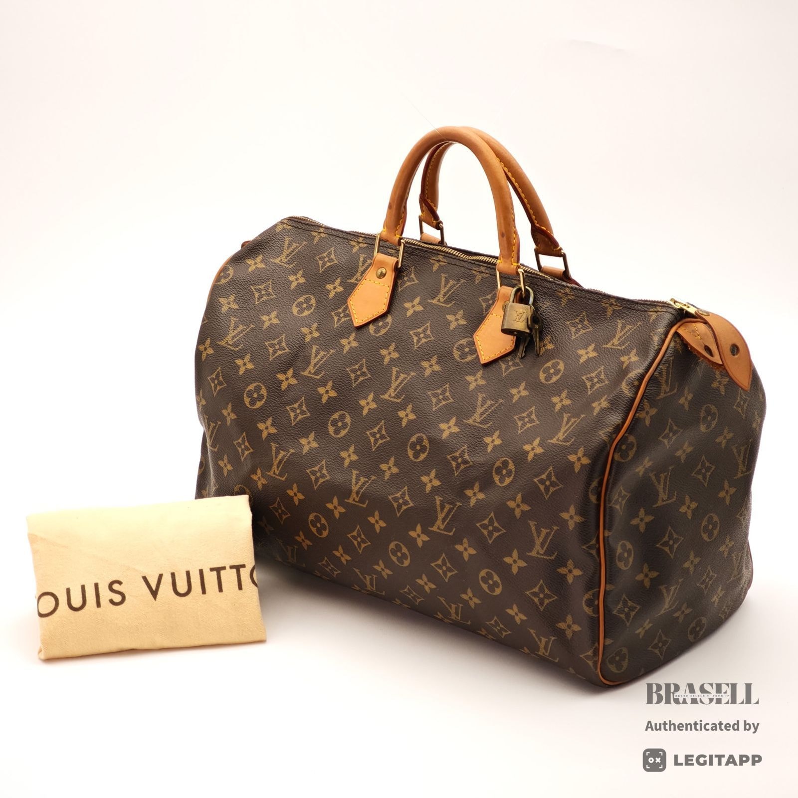 LOUIS VUITTON ルイ・ヴィトン Louis Vuitton Speedy 40 モノグラム Louis Vuitton Speedy 40 M41522 TH1013 ハンドバッグ Monogram Canvas Brown レディース