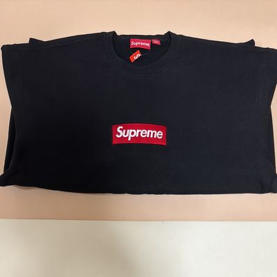 Supreme Box Logo Crewneck "Black" (22FW)