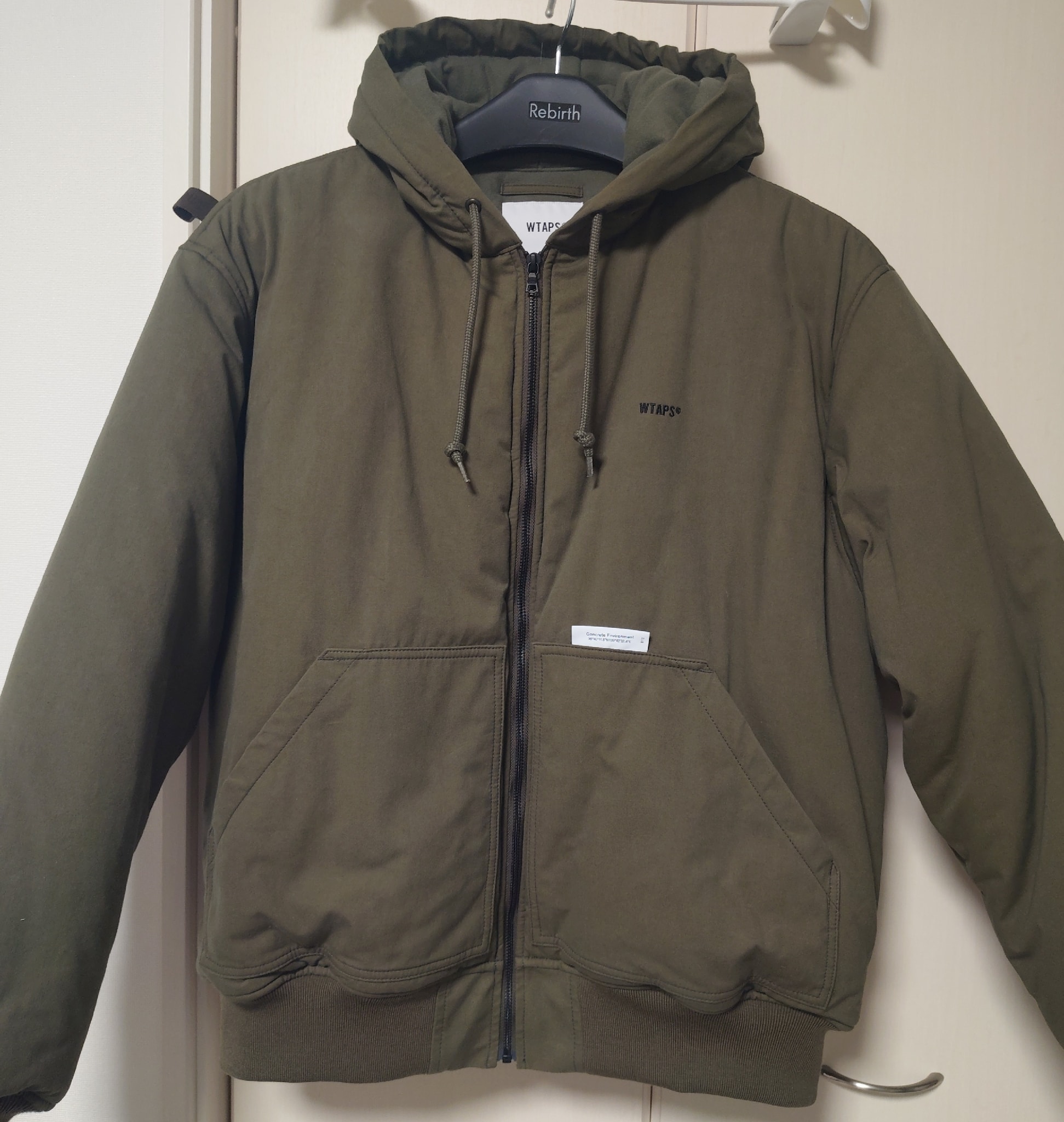 WTAPS Puff D00M / Jacket / Cotton. Weather "Olive Drab"